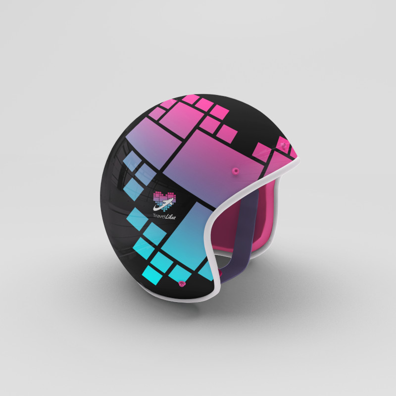 Casco Moto Travel Likes - Imagen 2