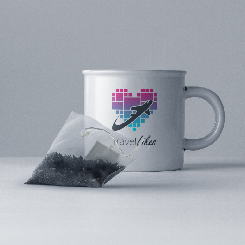 Taza de té Travel Likes